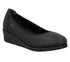 Balerini casual, femei, RIEKER ANTISTRESS, L5360-00 negru, piele naturala